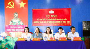 HỘI NGHỊ TIẾP XÚC CỬ TRI GIỮA NGƯỜI ỨNG CỬ ĐẠI BIỂU HĐND XÃ THIỆN HƯNG NHIỆM KỲ 2026-2031 - TẠI ĐƠN VỊ BẦU CỬ SỐ 7