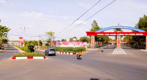 Xuân về trên quê hương biên giới Thiện Hưng