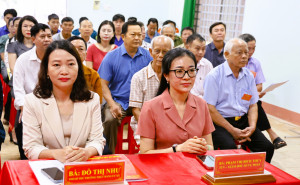 THIỆN HƯNG: 99,35% CỬ TRI THAM GIA BỎ PHIẾU TRONG NGÀY BẦU CỬ