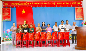 Đảng ủy xã Thiện Hưng nắm tình hình công tác dân vận tại ấp 17