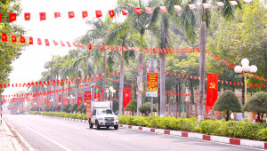 Thiện Hưng rực rỡ đường cờ chào mừng các ngày lễ lớn và sự kiện trọng đại của tỉnh Đồng Nai