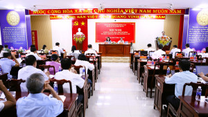 Đảng uỷ xã Thiện Hưng sơ kết 01 năm vận hành mô hình chính quyền địa phương 2 cấp