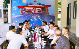 Xã Thiện Hưng duy trì hiệu quả mô hình “Buổi sáng với Nhân dân”
