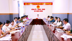 Thiện Hưng: Hội nghị Ban chấp hành Đảng bộ xã triển khai kế hoạch thi đua đặc biệt 500 ngày đêm xây dựng Đồng Nai phát triển văn minh, hiện đại