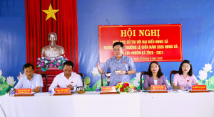 TỔ ĐẠI BIỂU SỐ 2 HĐND XÃ TIẾP XÚC CỬ TRI CÁC ẤP THANH TRUNG, THANH TÂM VÀ ẤP 12