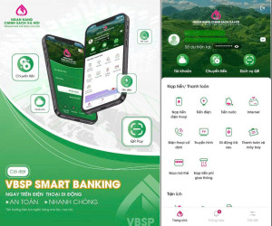 Ứng dụng dịch vụ VBSP SmartBanking
