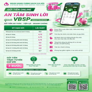 GỬI TIỀN TIẾT KIỆM CHUNG TAY VÌ AN SINH XÃ HỘI