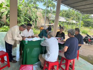 THIỆN HƯNG TỔ CHỨC THU THẬP DỮ LIỆU ĐẤT ĐAI TẠI 8 THÔN