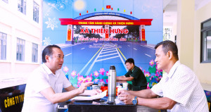 Thiện Hưng đẩy mạnh cải cách hành chính thông qua mô hình “Buổi sáng với Nhân dân