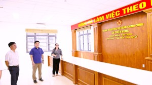 THIỆN HƯNG KHẨN TRƯƠNG CHUẨN BỊ ĐƯA TRUNG TÂM PHỤC VỤ HÀNH CHÍNH CÔNG VÀ ĐIỂM ĐỔI MỚI SÁNG TẠO VÀO HOẠT ĐỘNG