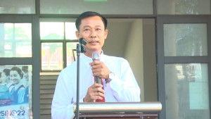 Trang nghiêm buổi chào cờ đầu tiên sau sáp nhập xã – Bước khởi đầu mới vì sự phát triển