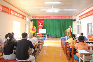 Xã Thống Nhất: Hội nghị tập huấn tuyên truyền các quy định...