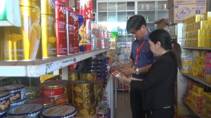 Kiểm tra an toàn vệ sinh thực phẩm tại xã Thống Nhất