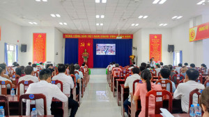 XÃ THỐNG NHẤT THAM DỰ HỘI NGHỊ TRỰC TUYẾN TOÀN QUỐC QUÁN TRIỆT NGHỊ QUYẾT TRUNG ƯƠNG 2 KHÓA XIV