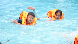 XÃ THỐNG NHẤT: TỔ CHƯC TẬP HUẤN PHÒNG CHỐNG TAI NẠN ĐUỐI NƯỚC CHO TRẺ EM