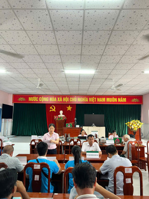 Hiệu quả của các cuộc họp giao ban hàng tháng tại các điểm...