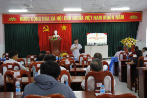 Xã Thống Nhất tổ chức hội nghị triển khai công tác phát triển tỷ lệ người dân tham gia bảo hiểm y tế trên địa bàn xã năm 2026.