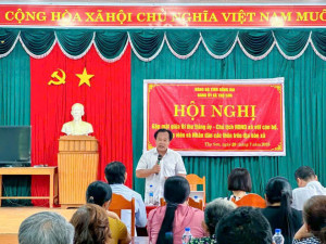 ĐẢNG UỶ XÃ THỌ SƠN TỔ CHỨC HỘI NGHỊ GẶP MẶT GIỮA BÍ THƯ ĐẢNG UỶ – CHỦ TỊCH HĐND XÃ VỚI CÁN BỘ, ĐẢNG VIÊN VÀ NHÂN DÂN THÔN SƠN THỌ