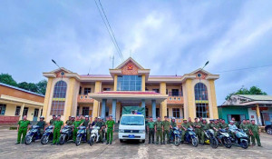 Công an xã Thọ Sơn Ra quân Tấn công Tội phạm, Đảm bảo An...