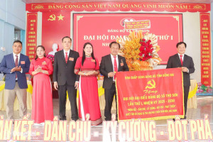 ĐẠI HỘI ĐẠI BIỂU ĐẢNG BỘ XÃ THỌ SƠN LẦN THỨ I, NHIỆM KỲ...