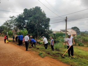 Xã Thọ Sơn phát động phong trào "Cuộc sống xanh, Điểm đến...