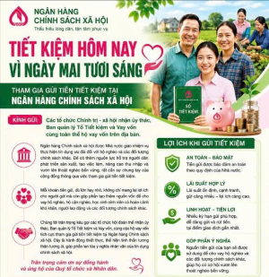 TIẾT KIỆM HÔM NAY – VÌ NGÀY MAI TƯƠI SÁNG