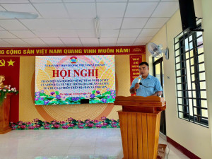 Thọ Sơn đẩy mạnh cải cách hành chính gắn với sắp xếp thôn