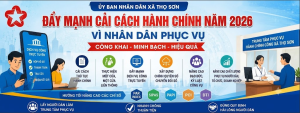 Xã Thọ Sơn đẩy mạnh công tác tuyên truyền cải cách hành chính năm 2026