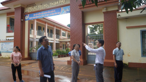 Thuận Lợi khảo sát cơ sở vật chất, trang thiết bị trường học công tác chuẩn bị năm học mới 2025- 2026