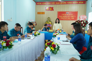 Chi bộ Quân sự xã Thuận Lợi tổ chức thành công Đại hội lần thứ I nhiệm kỳ 2025 - 2030