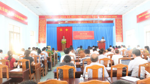 Hội nghị học tập, quán triệt Chỉ thị số 50-CT/TW ngày 23/7/2025 của Ban Bí thư; thông báo  kết quả Hội nghị lần thứ 12 Ban Chấp hành Trung ương Đảng khóa XIII; đồng thời quán triệt, triển khai Nghị quyết Đại hội Đảng bộ xã lần thứ I