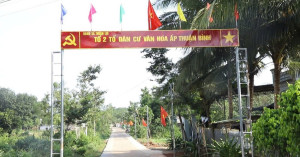 Xã Thuận Lợi: Hoàn thành 30 ngày ra quân phong trào chỉnh trang, xanh hóa nông thôn