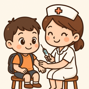 Thuận Lợi triển khai kiểm tra tiền sử và tiêm chủng bù liều cho trẻ nhập học
