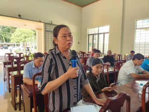 Đại biểu HĐND tỉnh và xã Thuận Lợi tiếp xúc cử tri trước kỳ họp cuối năm 2025