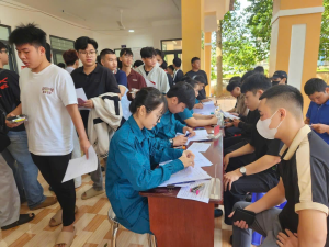 Xã Thuận Lợi, tỉnh Đồng Nai  sơ tuyển sức khỏe nghĩa vụ quân sự và công an nhân dân năm 2026