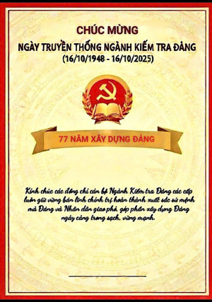 Lịch sử ngành kiểm tra Đảng