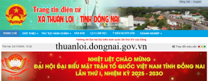 Trang thông tin điện tử xã Thuận Lợi-Đồng Nai: Kênh truyền dẫn chủ lực trong mô hình chính quyền hai cấp