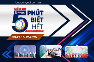 Điểm tin '5 phút biết hết'15-12: Thủ tướng Phạm Minh Chính lần thứ 9 kiểm tra Sân bay Long Thành trước ngày bay kỹ thuật