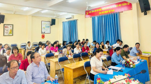 Chi bộ trường Tiểu học và THCS Thuận Lợi tổ chức hội nghị kiểm điểm và đánh giá, xếp loại chất lượng đảng viên năm 2025.