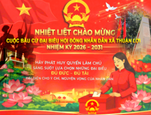 Thuận Lợi, Đồng Nai - Ấn định và công bố 09 (chín) đơn vị bầu cử, để bầu 20 (hai mươi) đại biểu Hội đồng nhân dân xã Thuận Lợi nhiệm kỳ 2026 – 2031