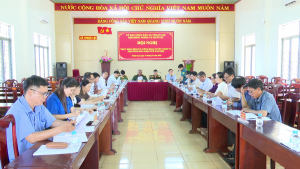 Xã Thuận Lợi tổ chức hội nghị bình cử, công khai trong công tác tuyển chọn, gọi công dân nhập ngũ