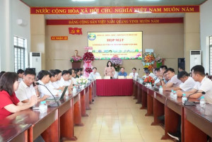 Đảng ủy – HĐND – UBND – UBMTTQ xã Thuận Lợi gặp mặt các doanh nghiệp trên địa bàn xã