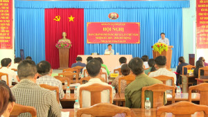 Hội nghị giới thiệu nhân sự tái cử các chức danh lãnh đạo HĐND, UBND xã Thuận Lợi nhiệm kỳ 2026 – 2031