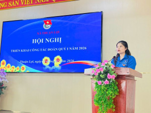 Triển khai nhiệm vụ công tác đoàn quý I năm 2026