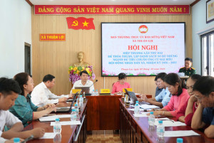 [Infographic] Thuận Lợi - Hội nghị hiệp thương lần thứ hai thỏa thuận lập danh sách sơ bộ những người ứng cử đại biểu HĐND xã  nhiệm kỳ 2026 -2031
