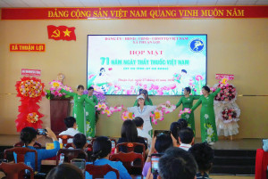 xã Thuận Lợi tổ chức Họp mặt kỷ niệm 71 năm Ngày Thầy thuốc Việt Nam