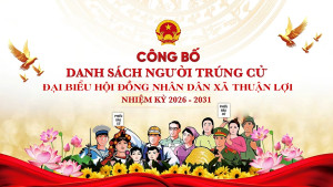 DANH SÁCH TRÚNG CỬ 2