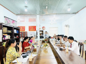 Ủy ban MTTQ Việt Nam xã Thuận Lợi đã tổ chức Hội nghị cán bộ, công chức, người lao động năm 2026.
