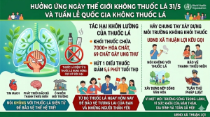 Hưởng Ứng Ngày Thế Giới Không Thuốc Lá 31/5 Và Tuần Lễ Quốc Gia Không Thuốc Lá