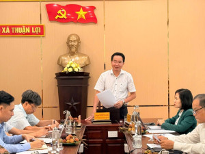 Hội Nông dân thành phố Đồng Nai kiểm tra hoạt động ủy thác tại xã Thuận Lợi.